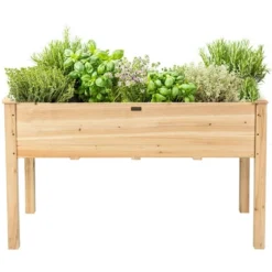 Costway Wooden Raised Vegetable Garden Bed Elevated Grow Vegetable Planter 15 Costway Wooden Raised Vegetable Garden Bed Elevated Grow Vegetable Planter -Outdoor Deals Garden Store GUEST ee24678b 570c 4687 b851 e230108557d4