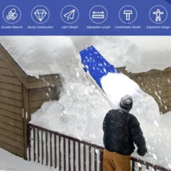 Costway 21ft Roof Snow Rake Removal Tool Lightweight W/ Adjustable Telescoping Handle -Outdoor Deals Garden Store GUEST f09b7ec8 cb8d 4d2a b23a 1b2f9ab38ad9