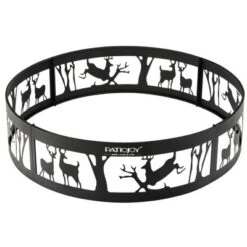 Costway 36'' Metal Fire Pit Ring Deer W/Extra Poker Bonfire Liner For Campfire 17 Costway 36'' Metal Fire Pit Ring Deer W/Extra Poker Bonfire Liner For Campfire -Outdoor Deals Garden Store GUEST fdca2972 a9e1 4b74 b14b a5d8ab390f5f